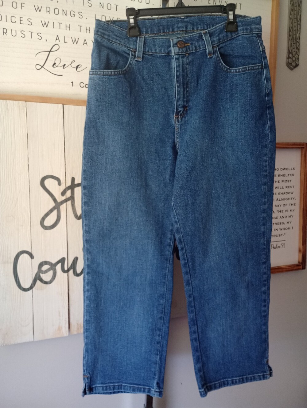Vintage Riders Capri Jeans Size 10 Women's